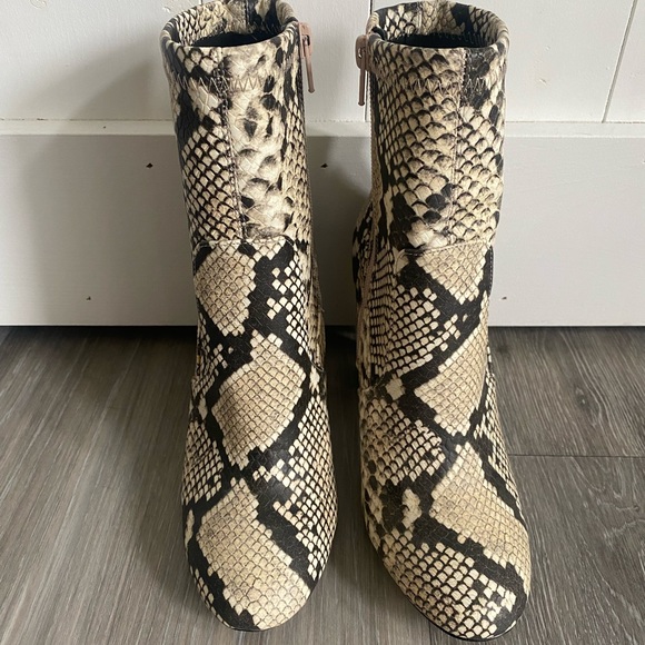 Call It Spring Vegan Snakeprint Booties - Picture 2 of 7